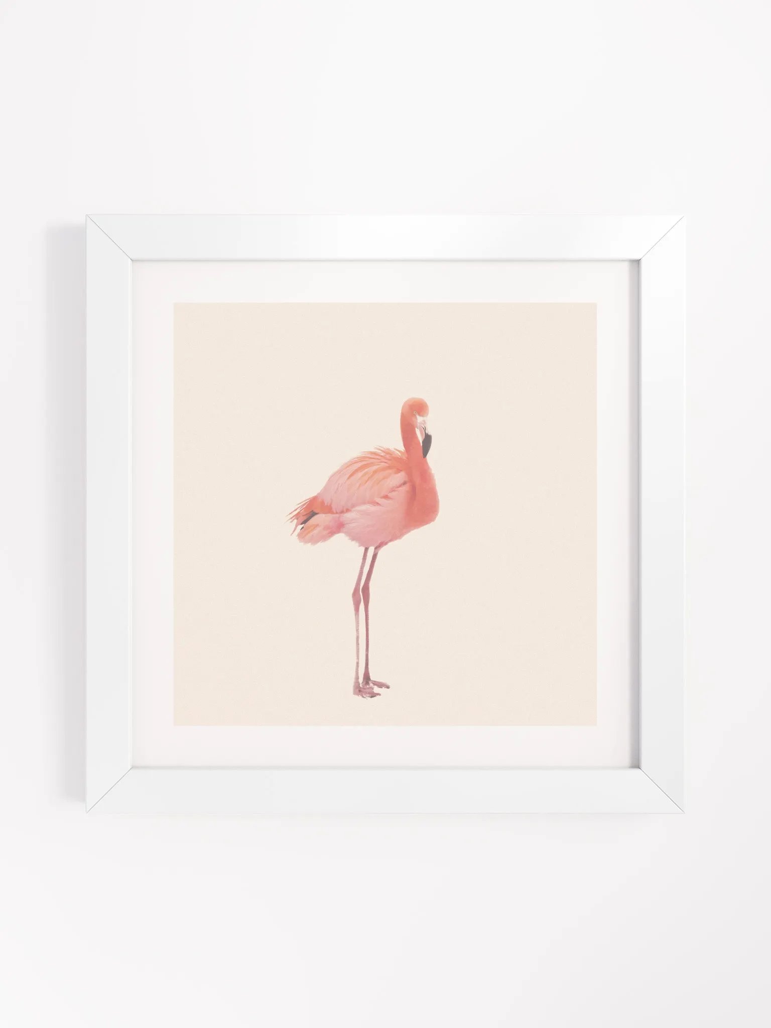 Elegant Flamingo Framed Matte Poster product image (3)