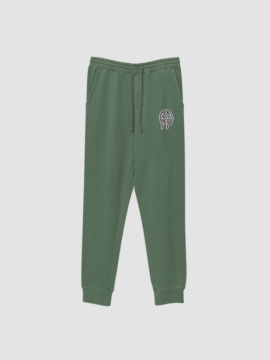 In My Head embroidered pigment sweatpants (bubble design) product image (3)