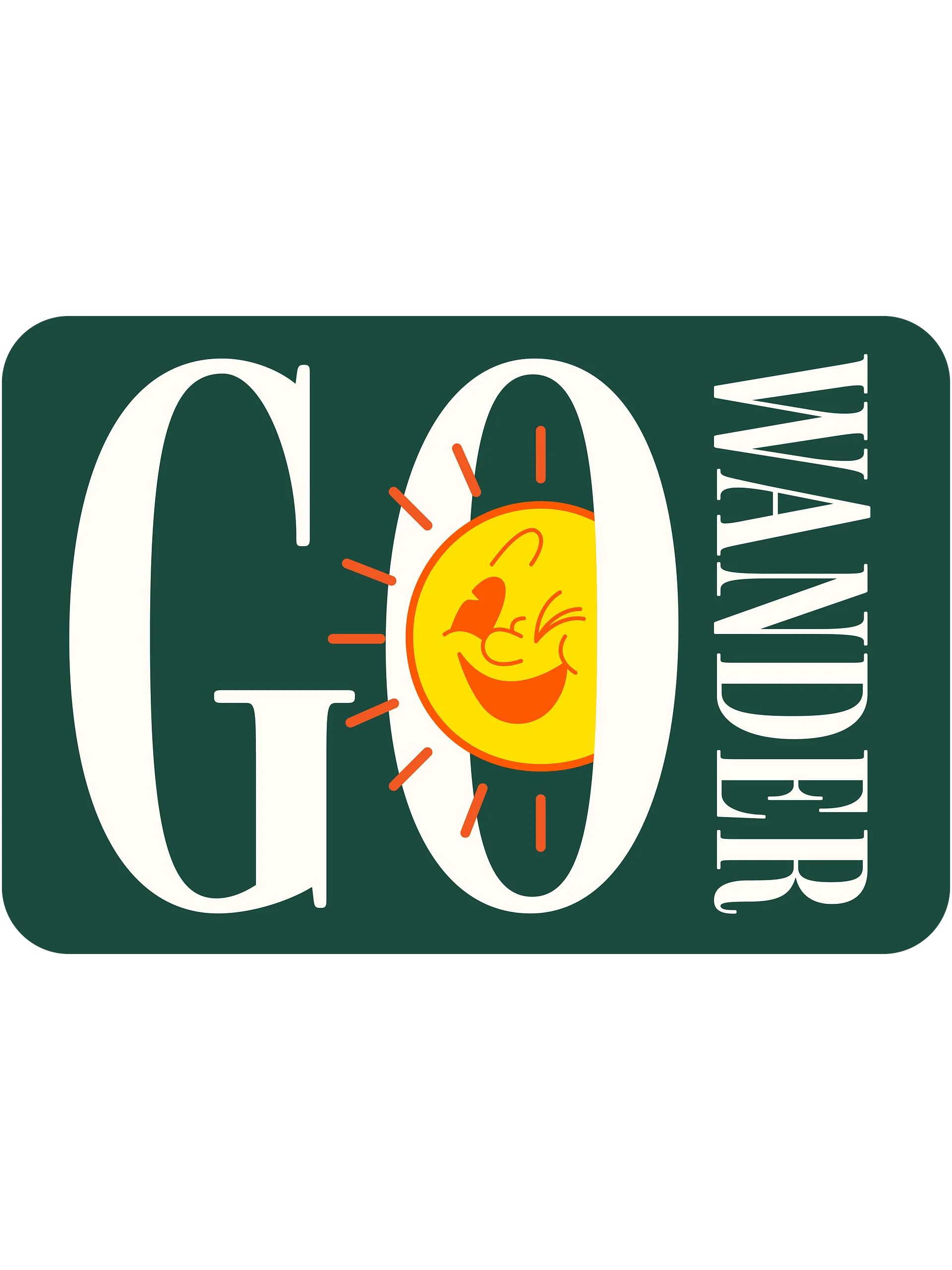 Sticker: Go Wander product image (1)