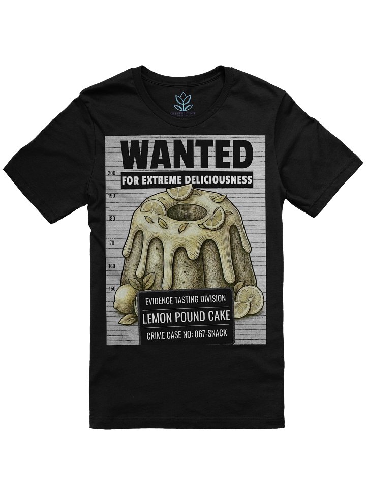 Lemon Pound Cake Evidence Division Graphic T-Shirt product image (4)