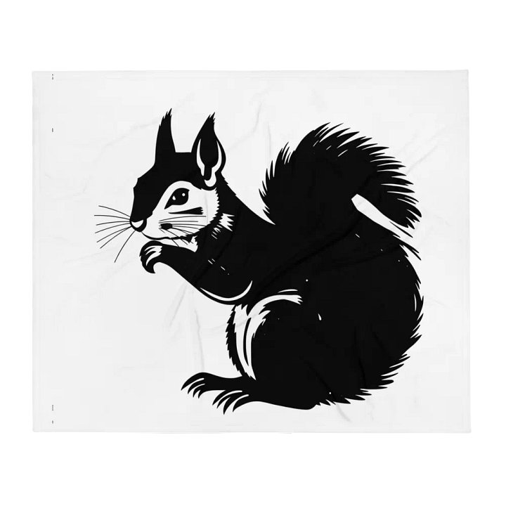 Cozy Squirrel Snuggle Blanket product image (1)