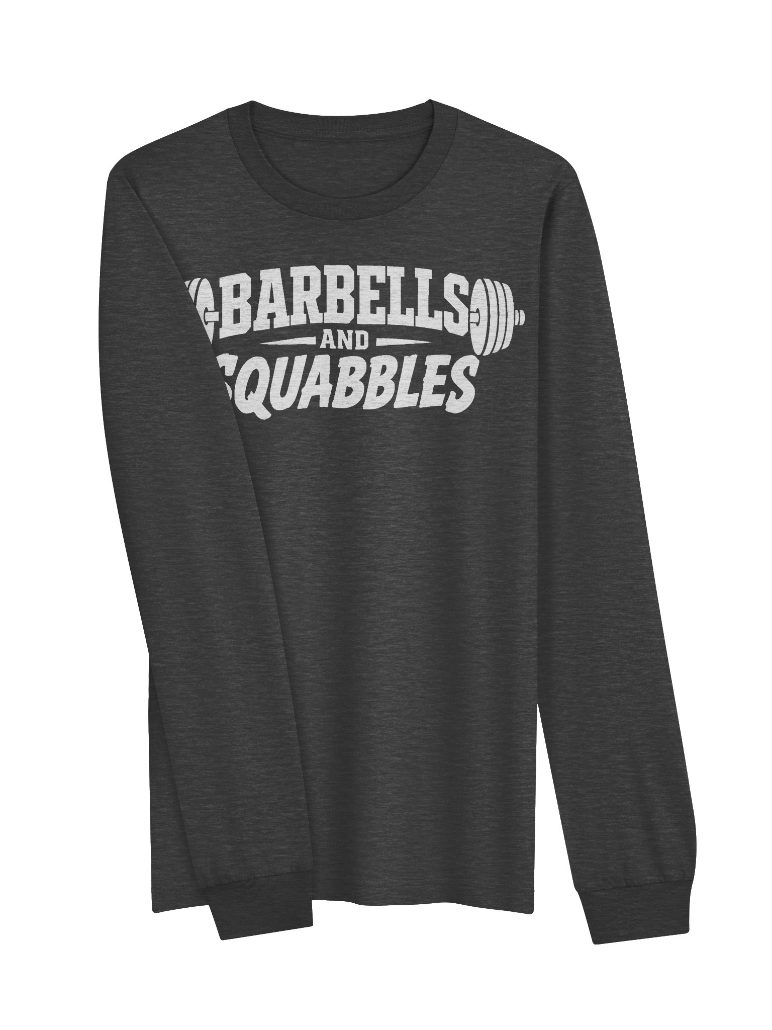 Barbells and Squabbles Logo Long Sleeve Tee product image (24)