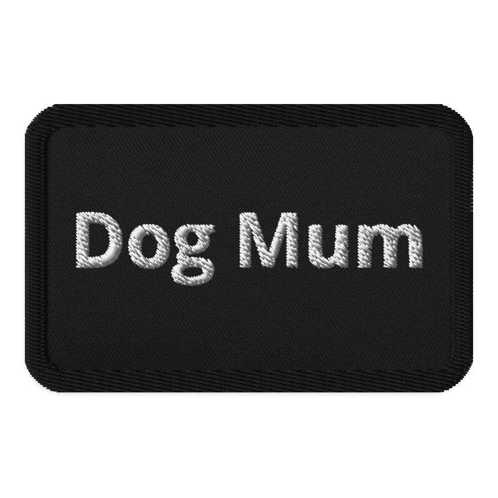 DOG MUM Embroidered Patches product image (1)