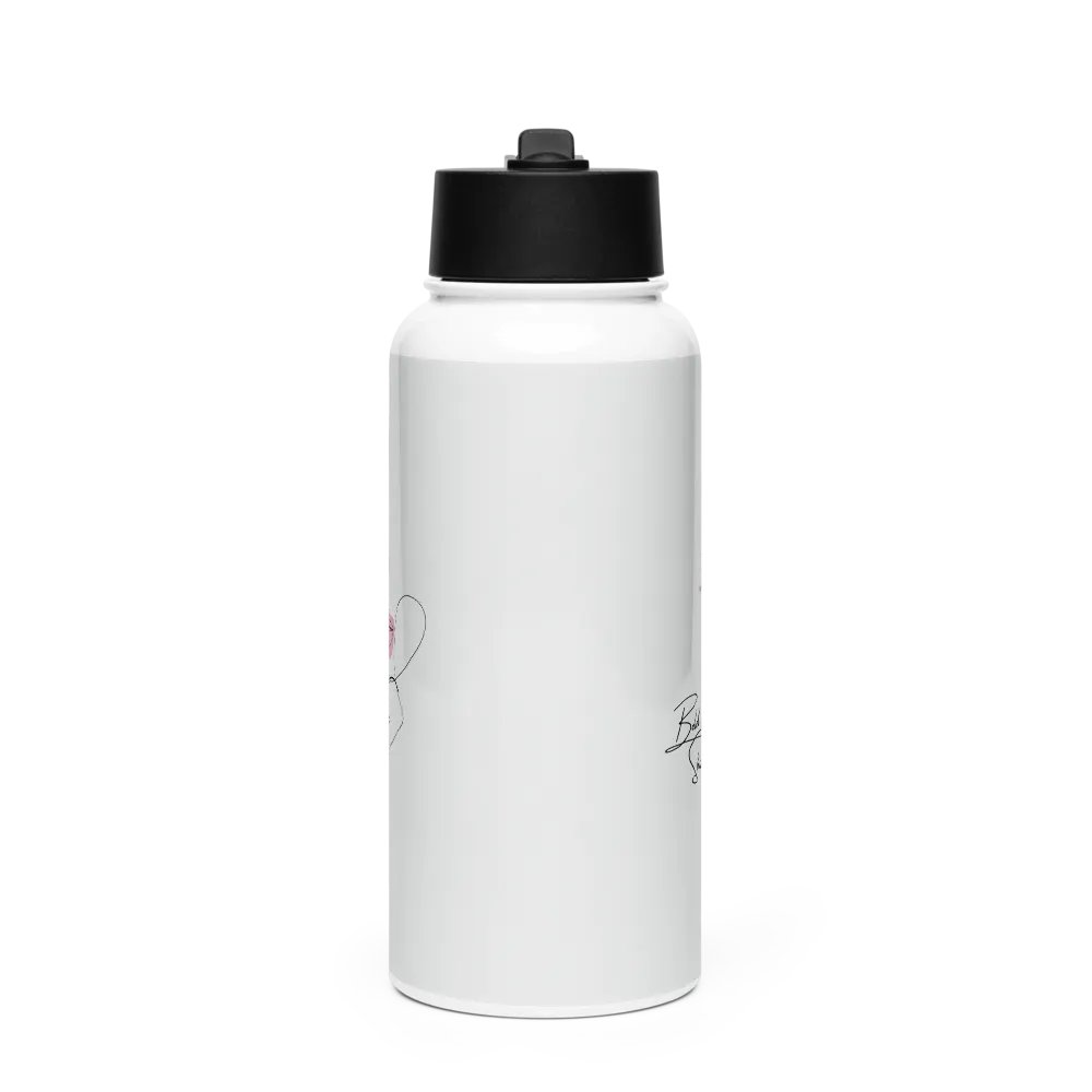 Stainless Steel Water Bottle with a Straw Lid SWFB0141 product image (3)