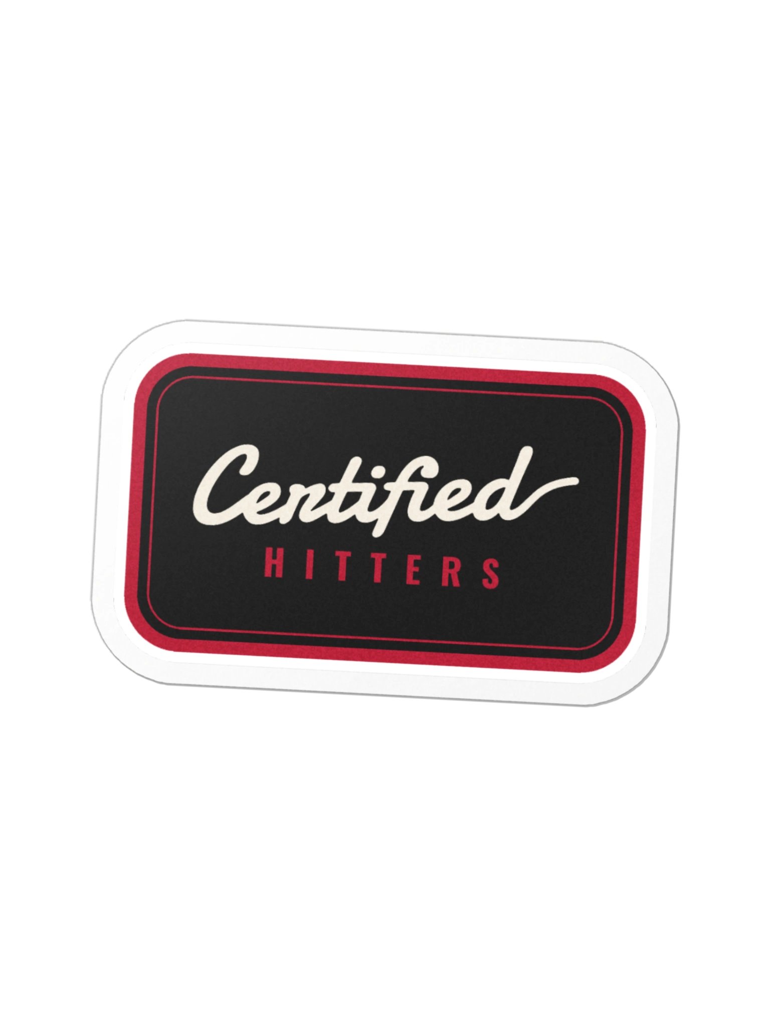 Certified Hitters Patch - Black product image (1)