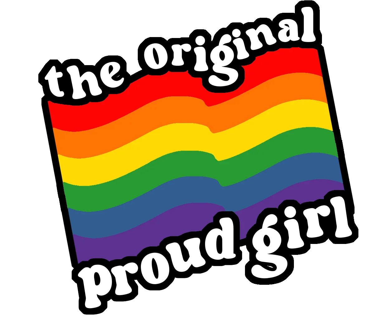 The OG Proud Girl Sticker product image (1)