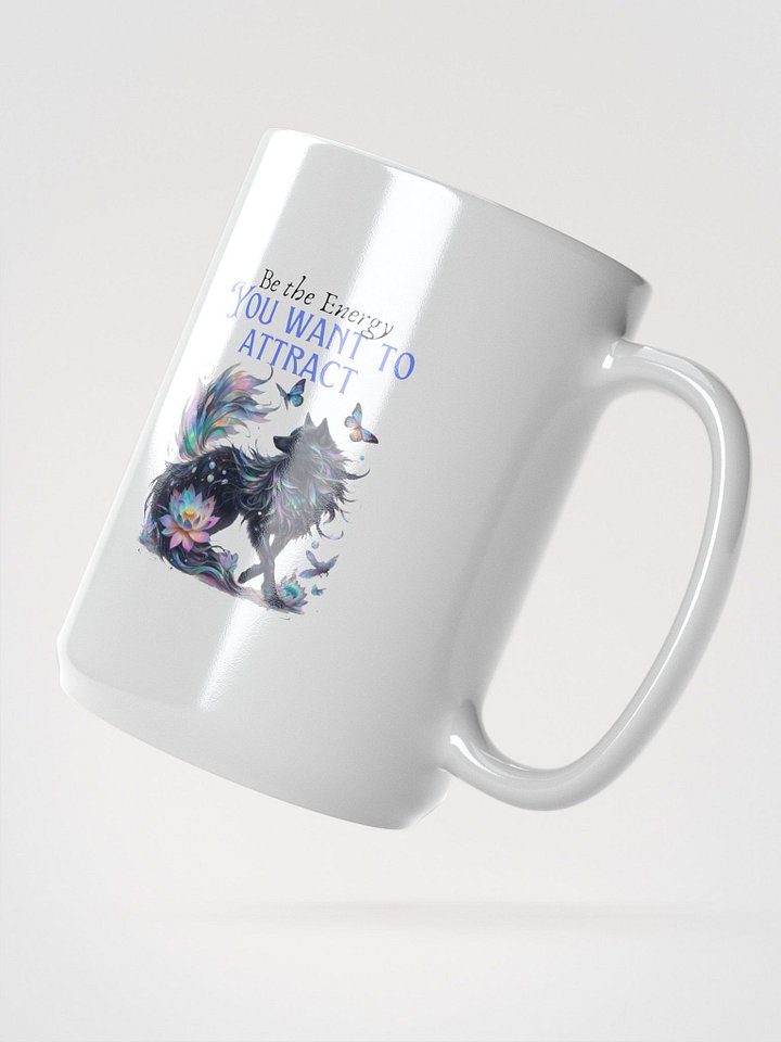 Mystical Wolf Lotus Mug product image (2)