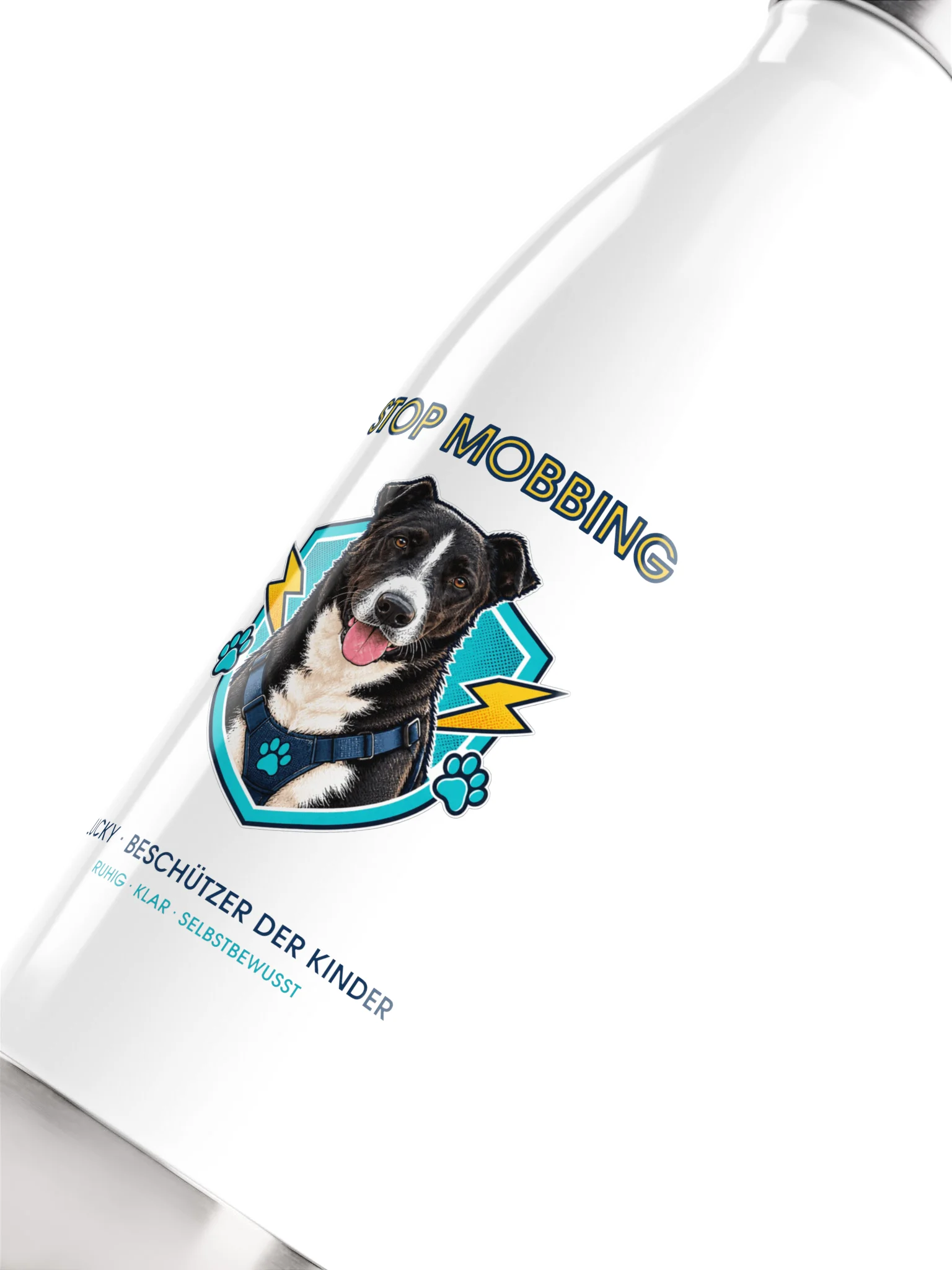 DogKids Stop Mobbing Trinkflasche – Lucky HeroDog product image (9)