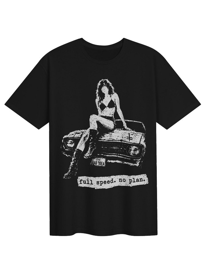 Full Speed. No Plan // Lightweight Graphic Tee product image (1)