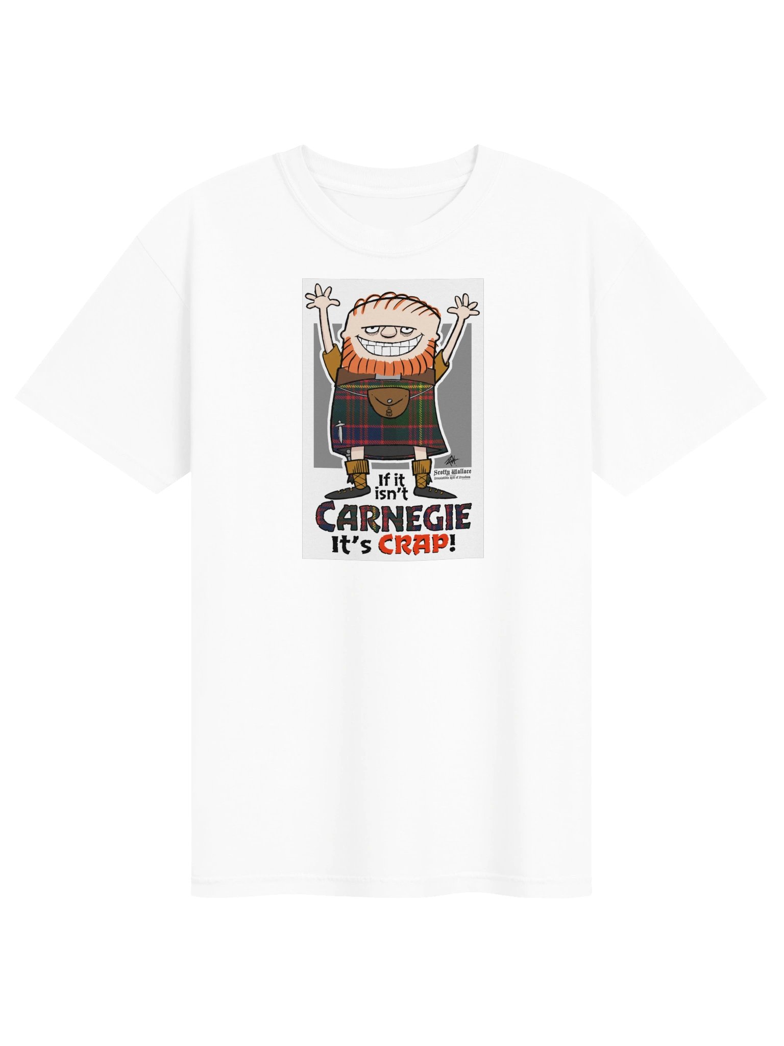 Carnegie Clan Tartan - Funny Scottish Humor Scotty Wallace product image (235)