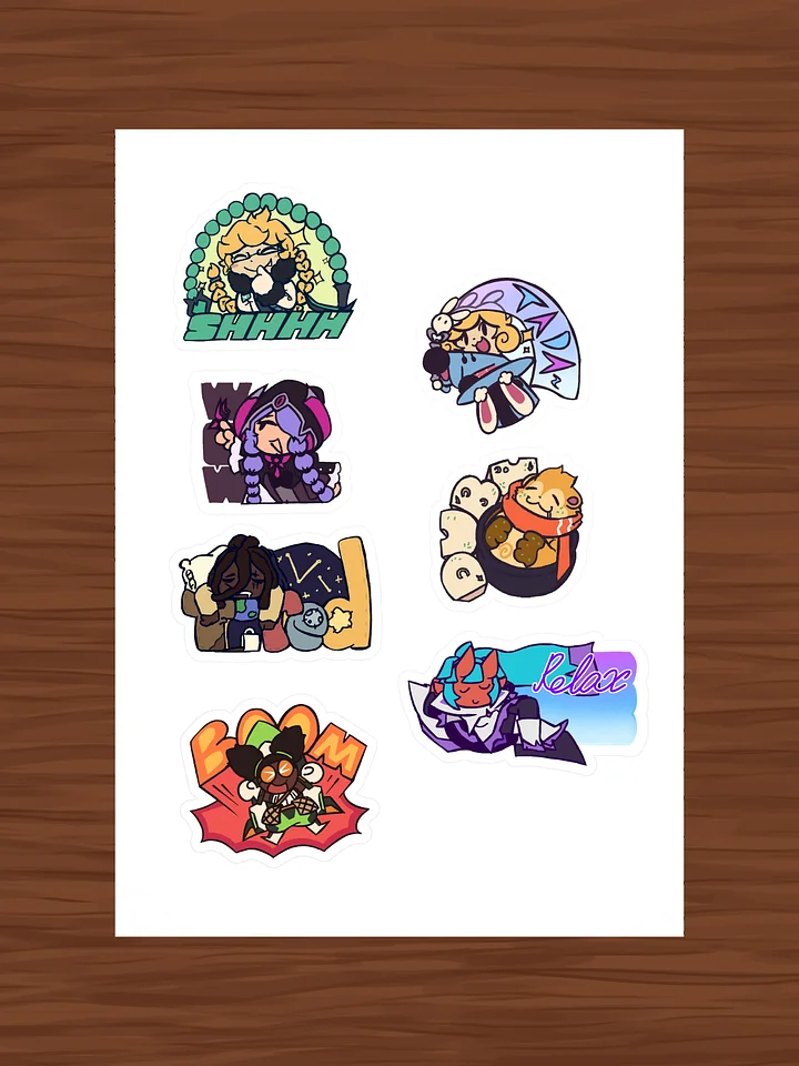 Strike Cooldown - Striker Sticker Sheet product image (1)