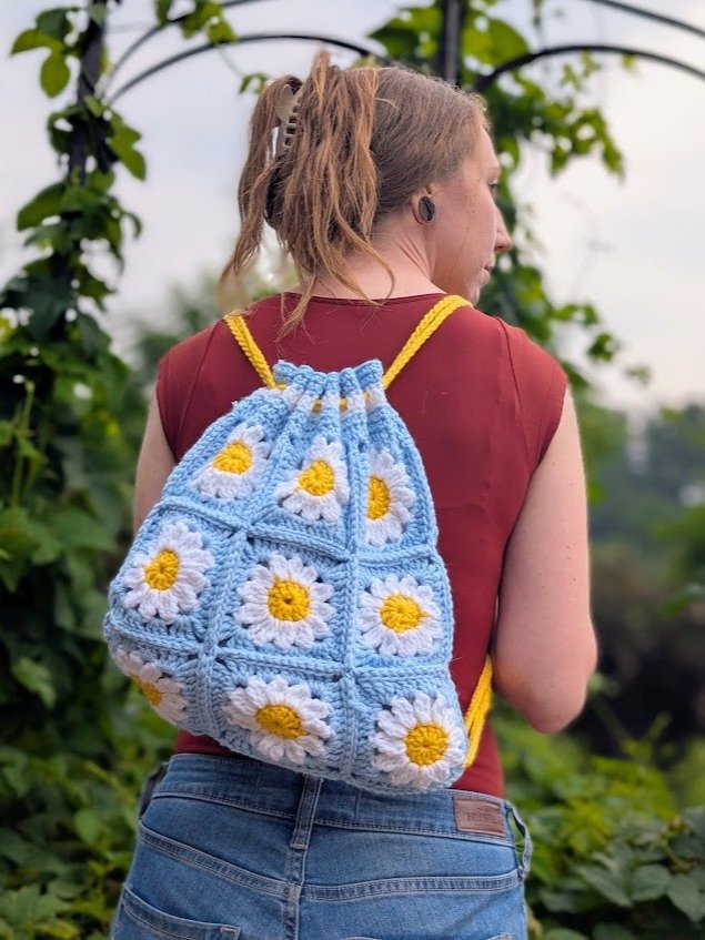 Drawstring Daisy Bag product image (3)