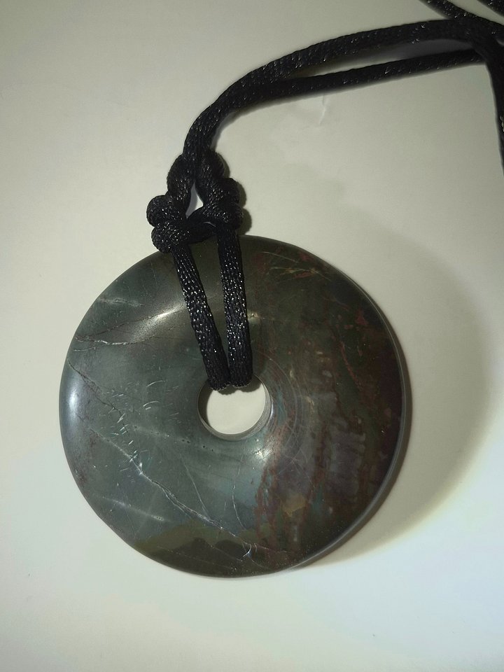 Jasper Donut Necklace product image (1)