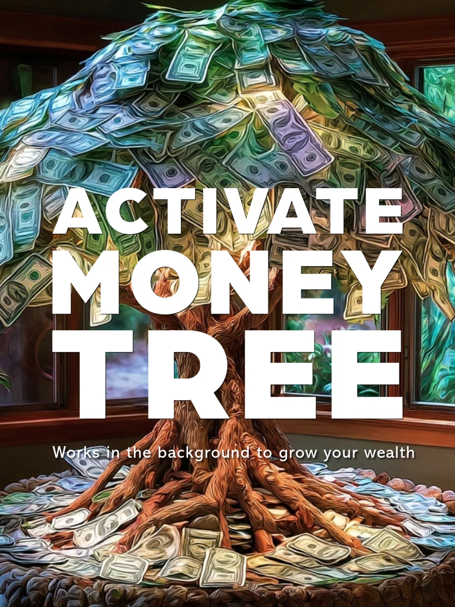 Money Tree Growing Stronger Every Day, Effortless Abundance Flows (PREMIUM) product image (1)