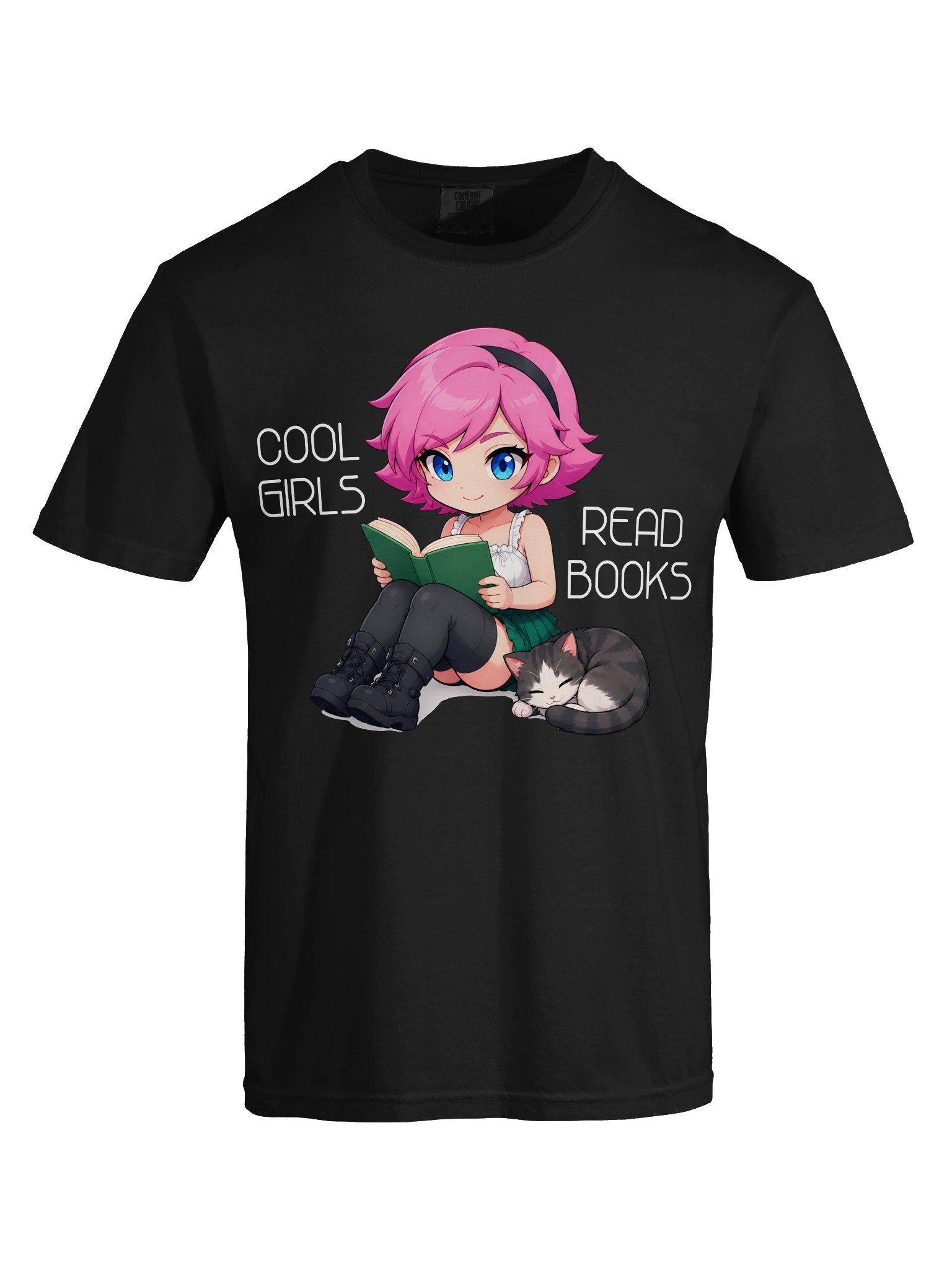 COOL GIRLS READ BOOKS ft Julia (white) product image (5)
