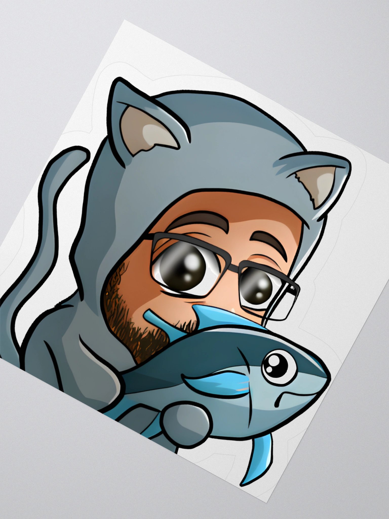 "Tuna J" Sticker product image (5)