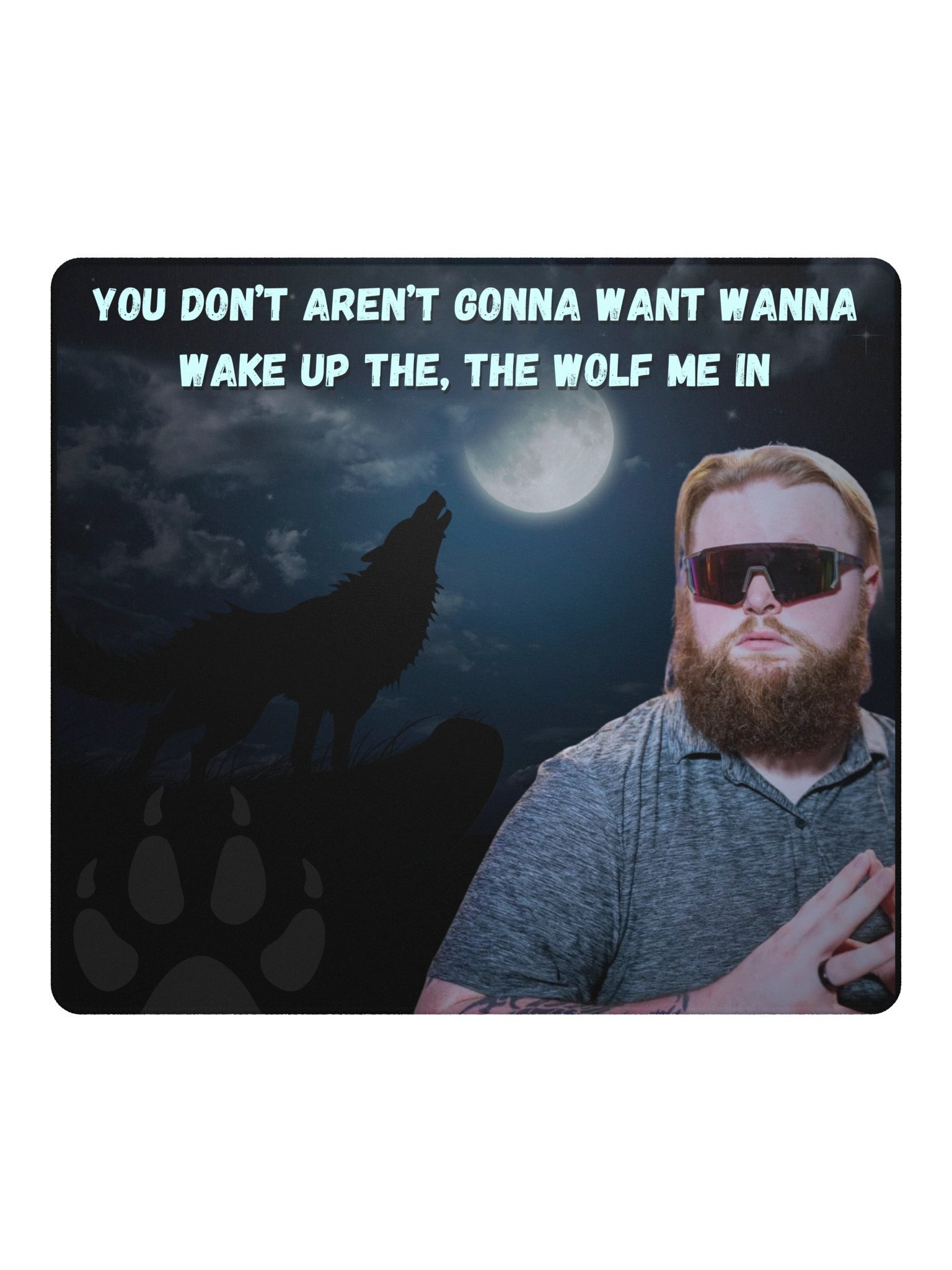 The, The Wolf In Me Mouse Pad product image (2)