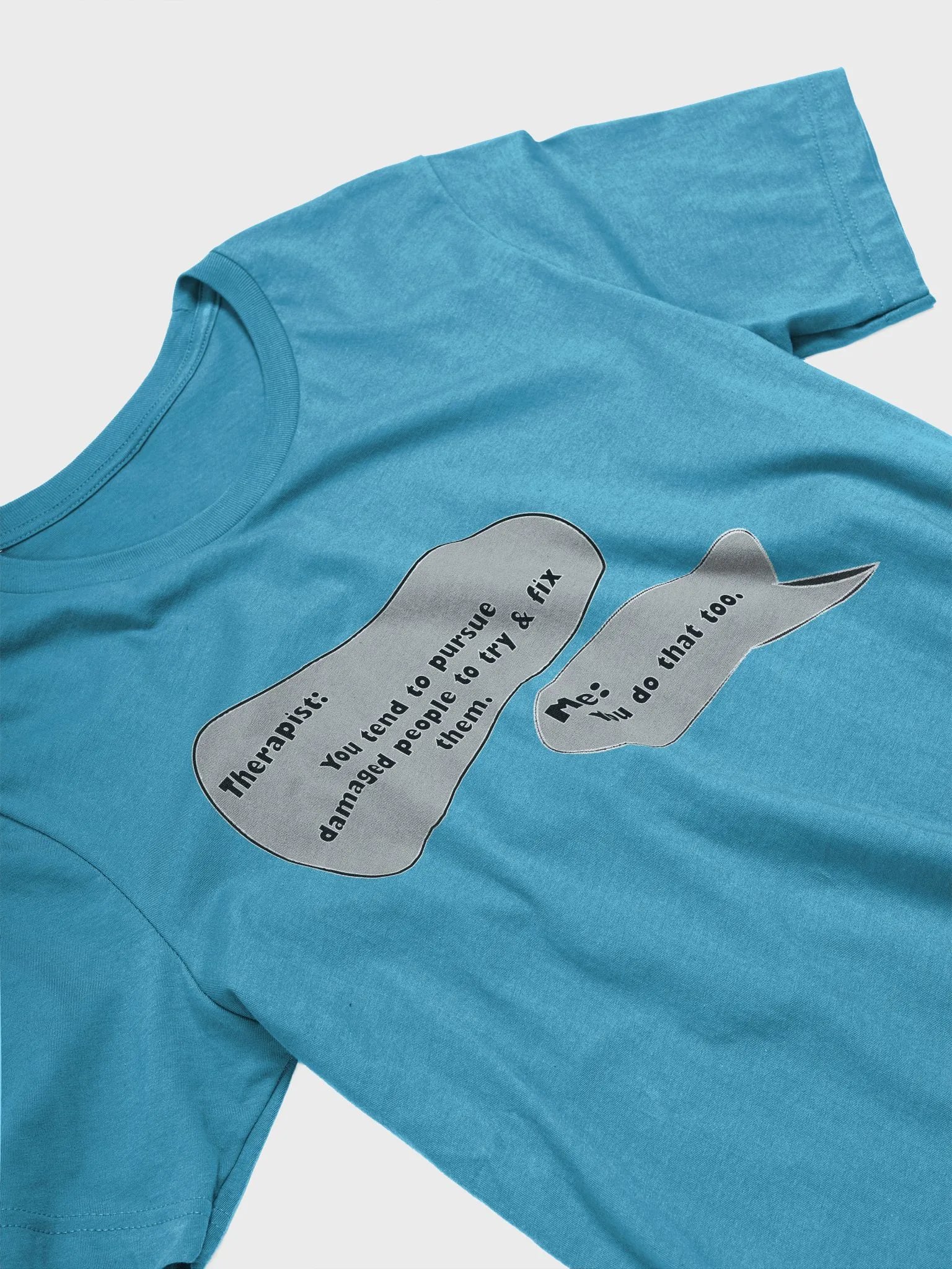 Therapist vs. Me Speech Bubble T-Shirt product image (23)