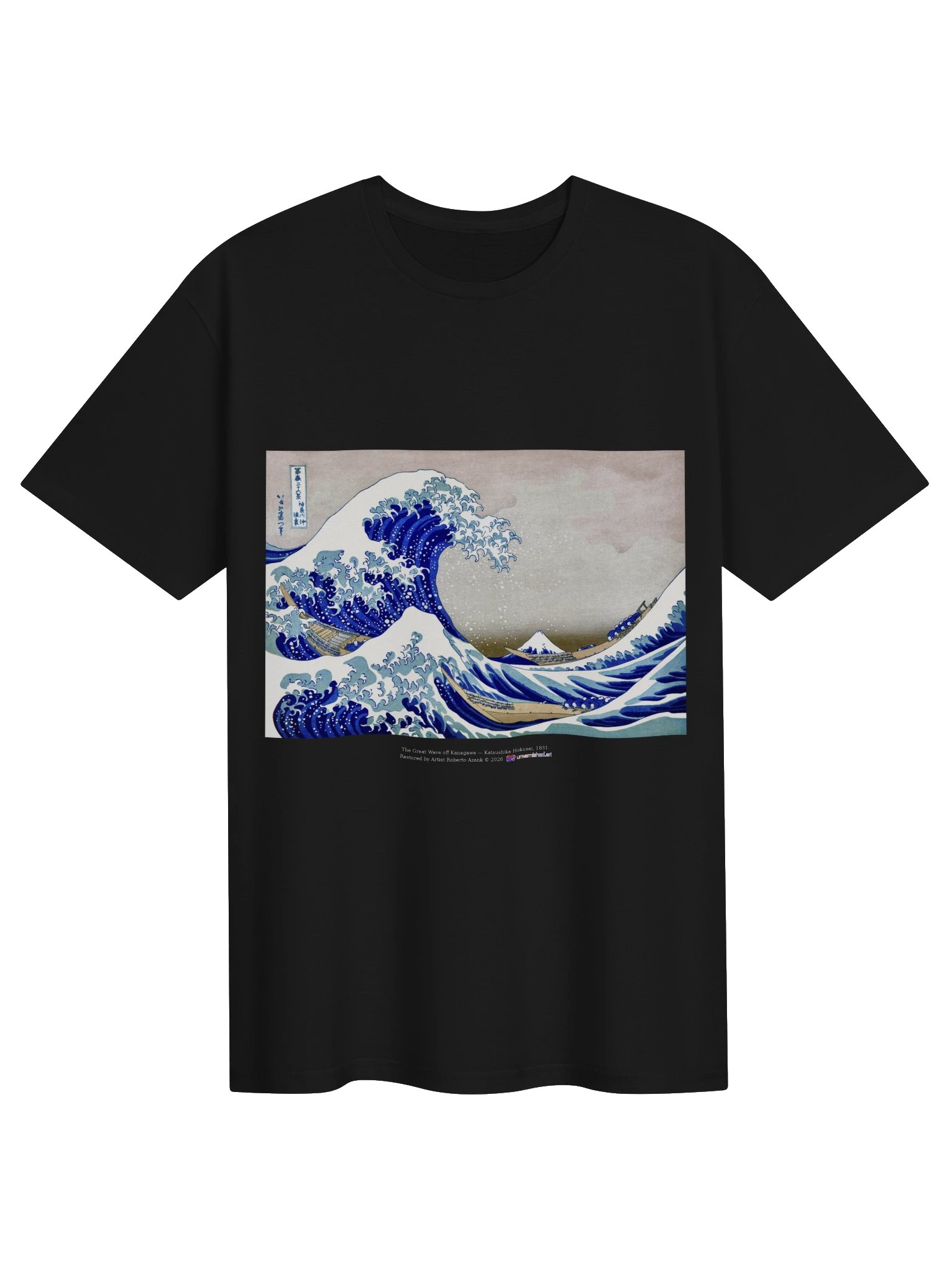 The Great Wave off Kanagawa — T-Shirt product image (1)