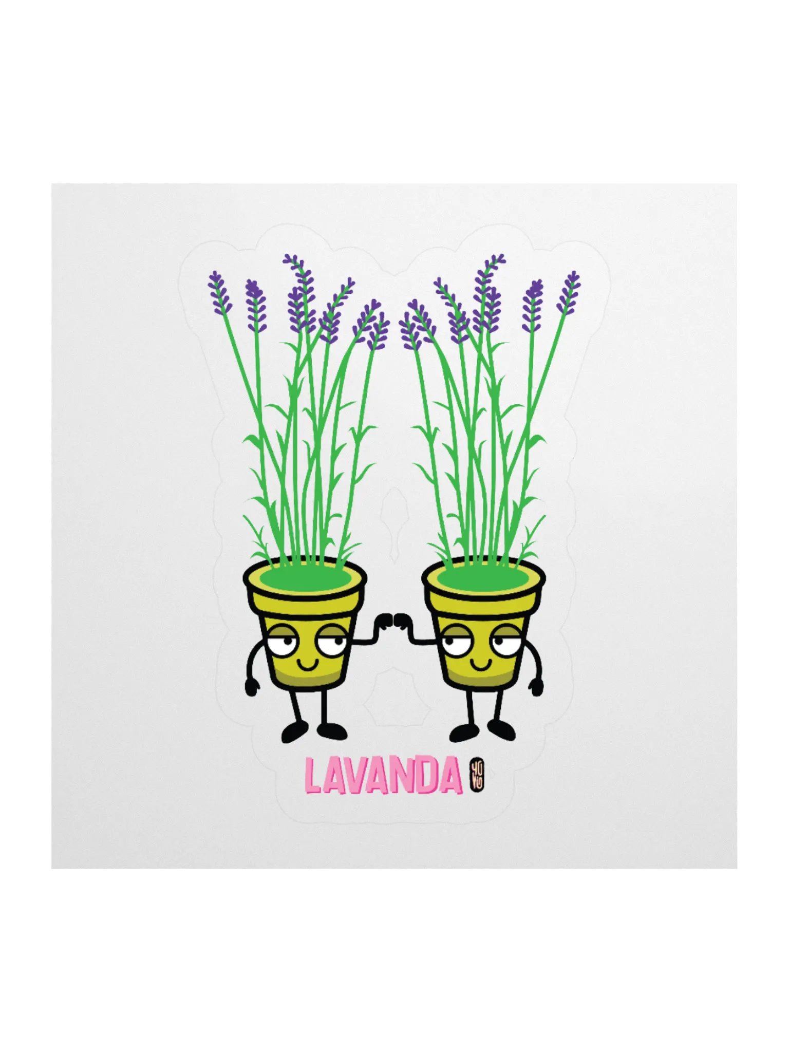 Lavanda - Sticker (Kiss Cut) product image (1)