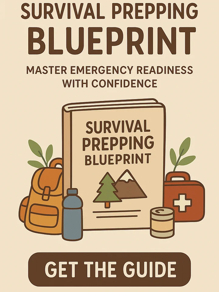 Survival Prepping Blueprint: Master Emergency Readiness with Confidence product image (1)