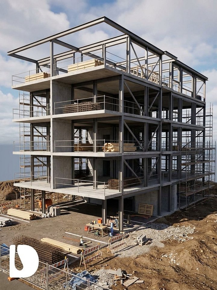 Structural Engineering Drawings – 5-Storey 7-Unit Apartment Block | DA62301A product image (1)