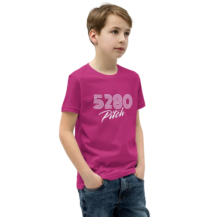 5280 Pitch Youth Logo Tee product image (10)