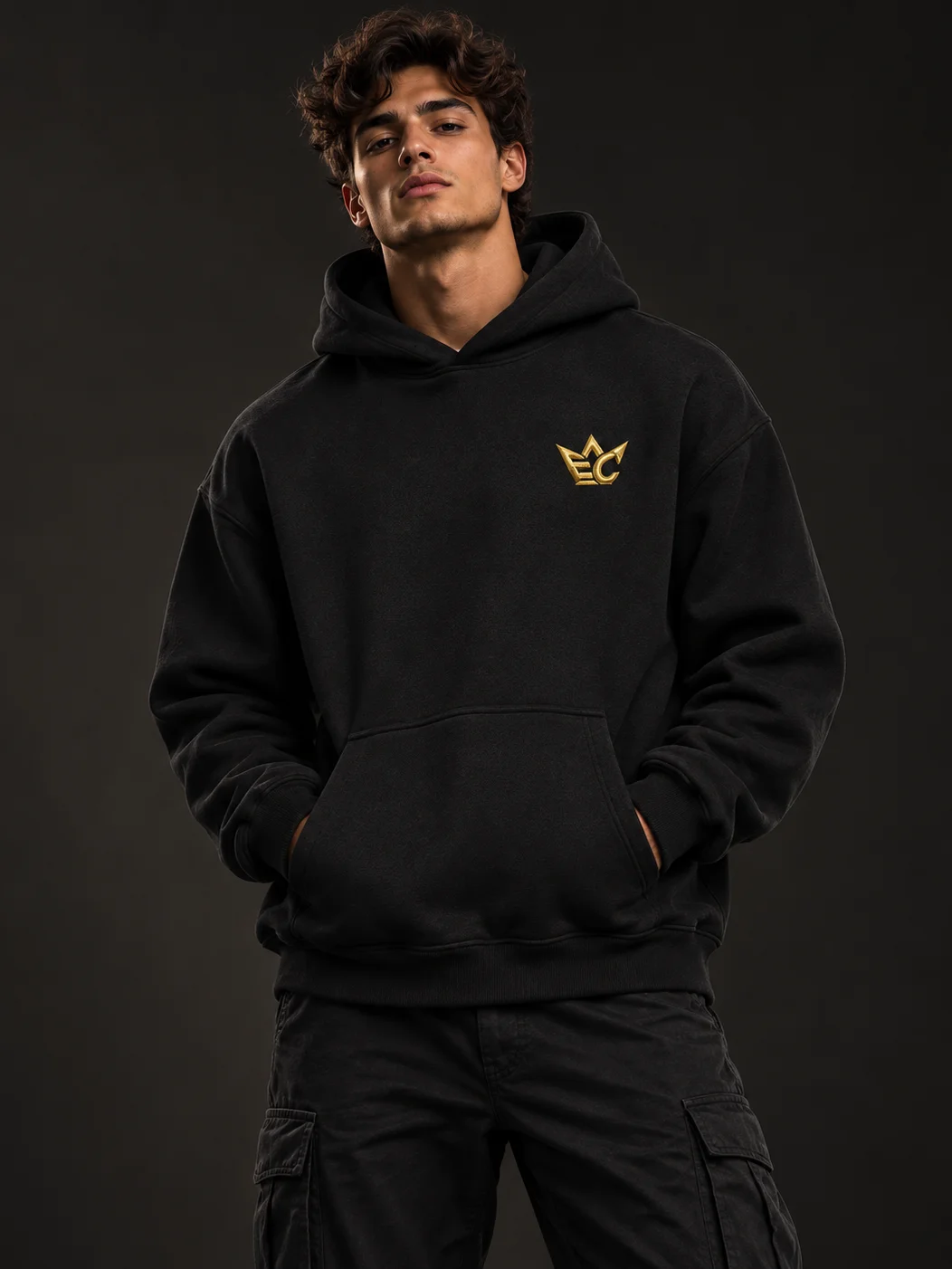 Elite Clvb Signature Trader Hoodie Black & Gold product image (3)