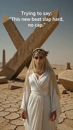 POV: When your AI translator is stuck in 900 BC 📜🔥 #shorts #sunoai

Verily, the slang hath been corrupted by 3,000 years of l...