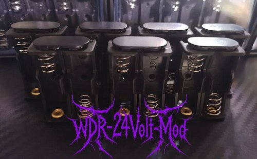 Finishing up some WDR-24Volt-Mod!

We currently are fully in stock.
Try one out today and give your active pickups a boost!

...