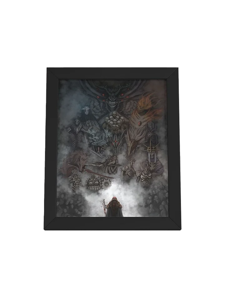 'Fog Wall' Framed Print product image (1)