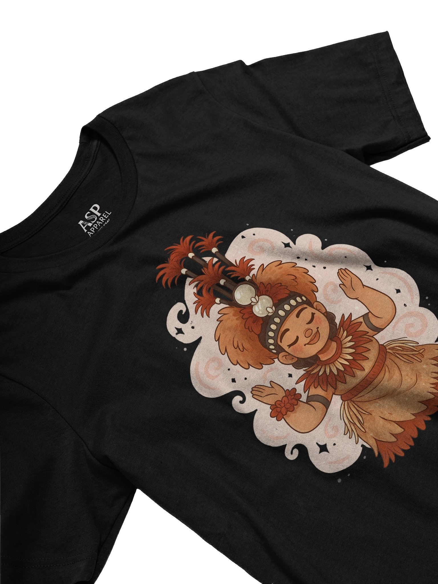 Samoan Taupou T-Shirt – Traditional Island Dance Design for Women | Polynesian Cultural Pride Tee by ASP Apparel product image (3)