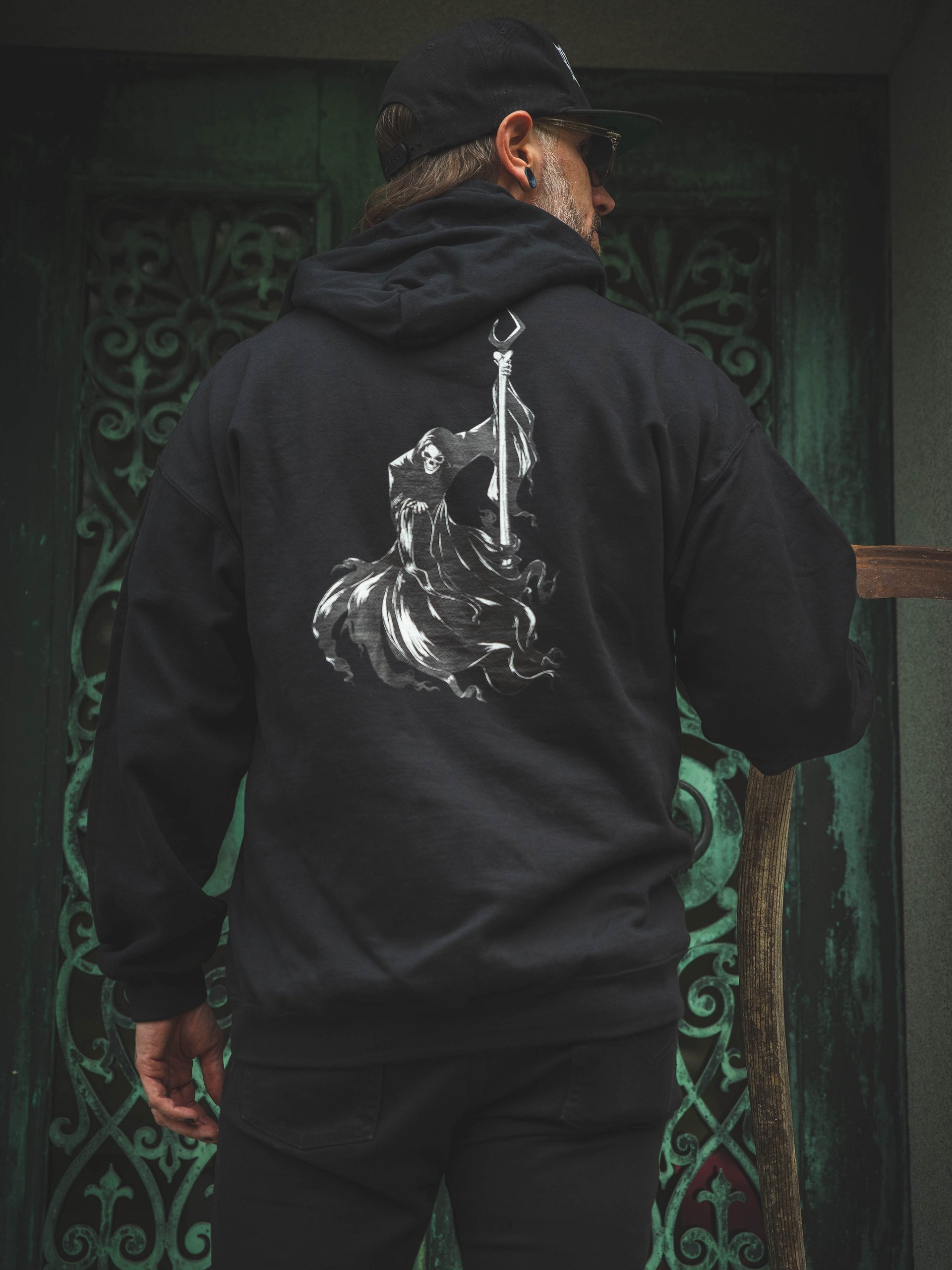 Grim Ripper Zip Up Hoodie product image (2)