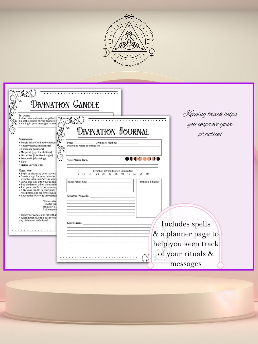 Divination Guide - Forgotten Portal to Intuitive Insight product image (5)
