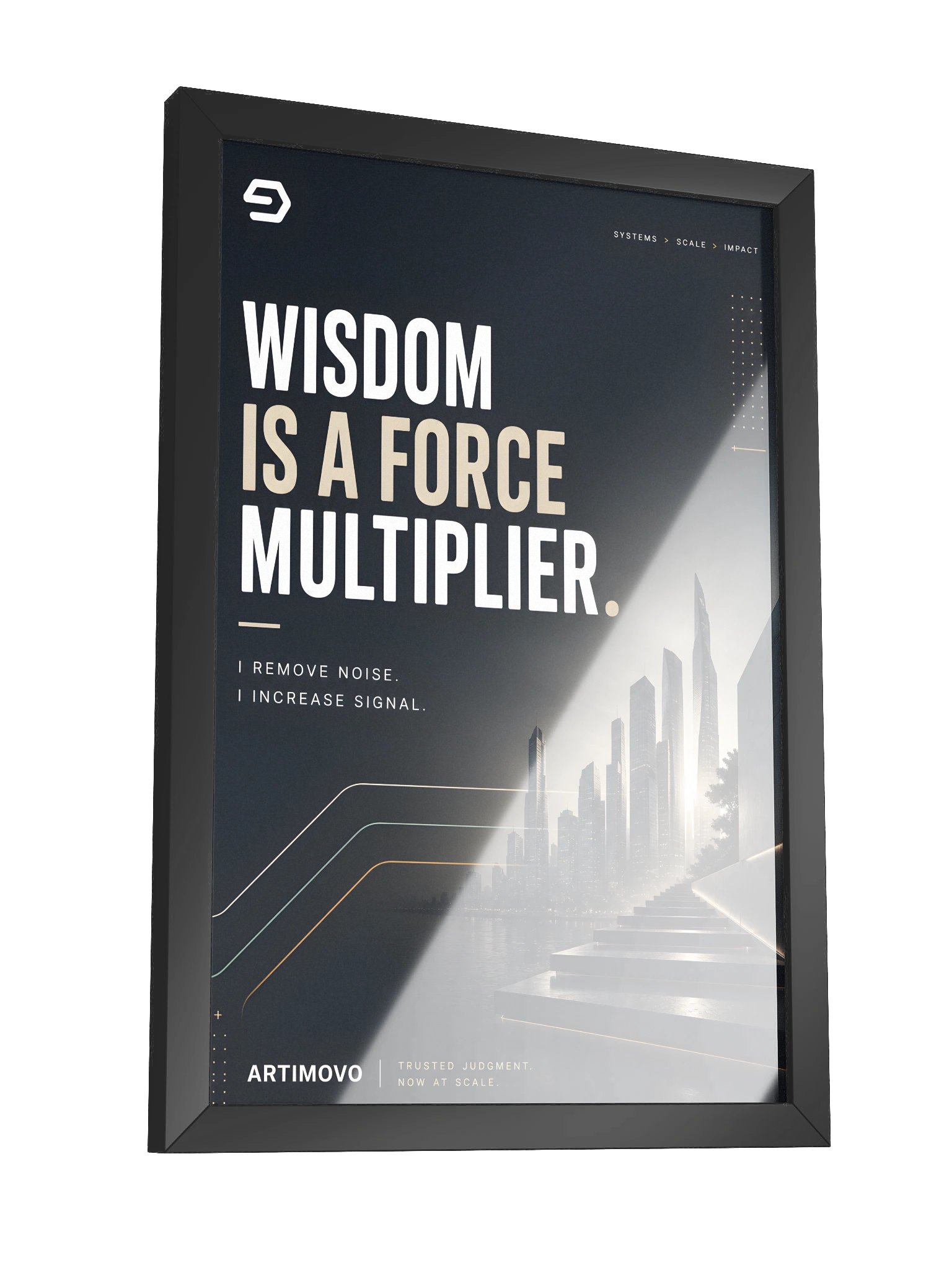 Force Multiplier — Framed Leadership Print product image (8)