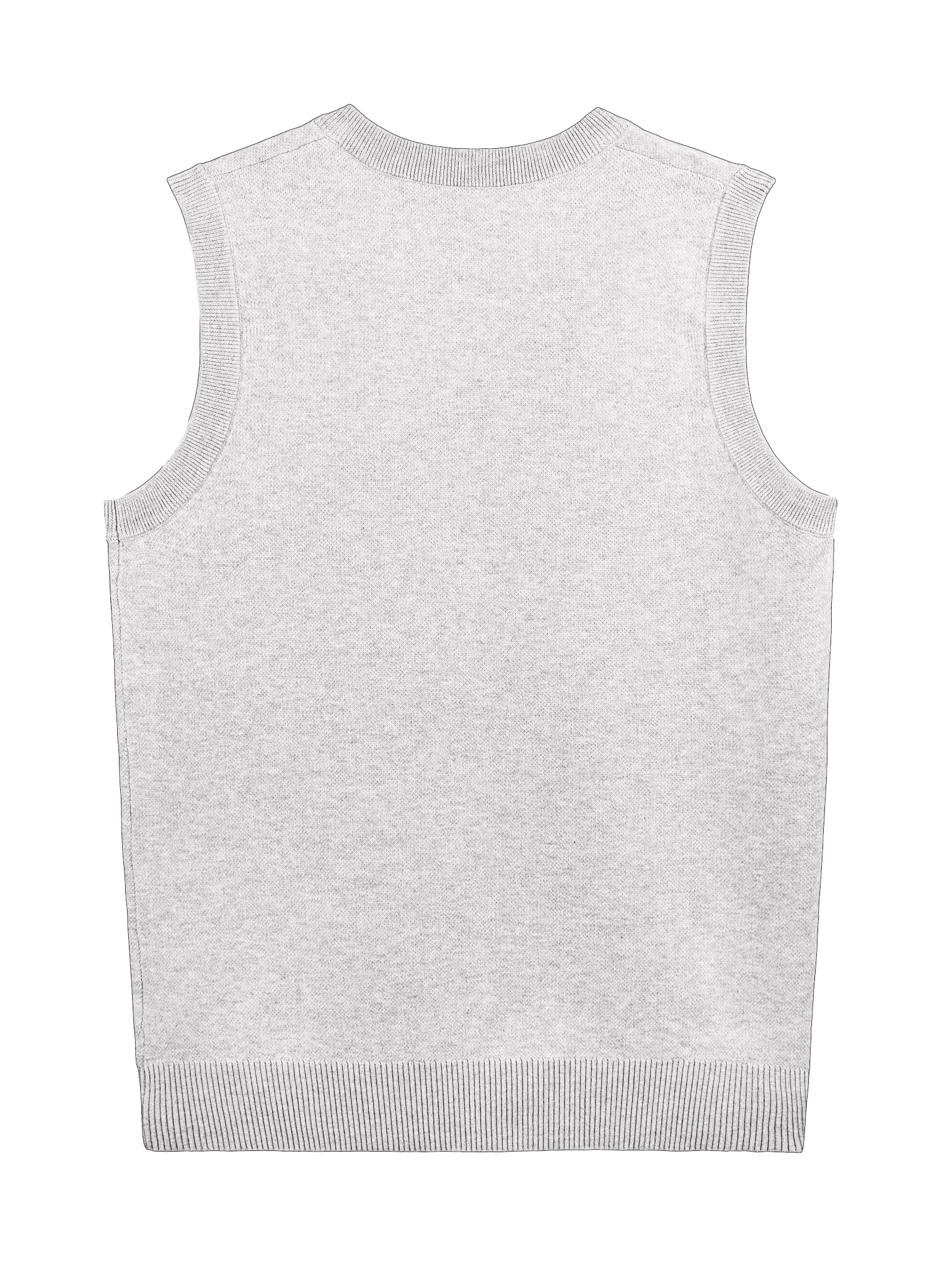 House 746 Luxury Knit Vest - White product image (2)