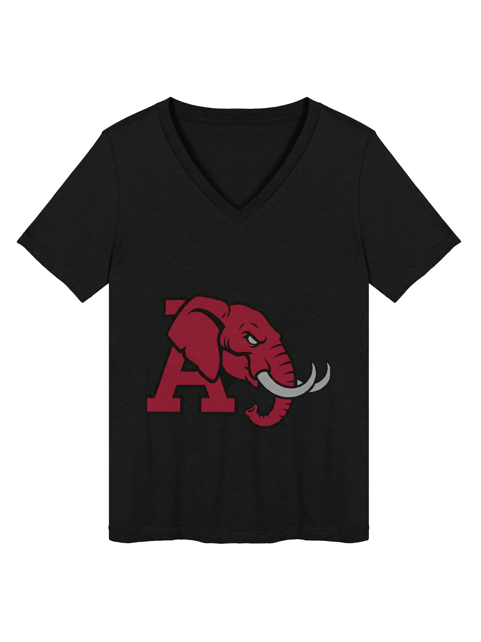 Assertive Elephant Ink V-Neck Tee product image (1)