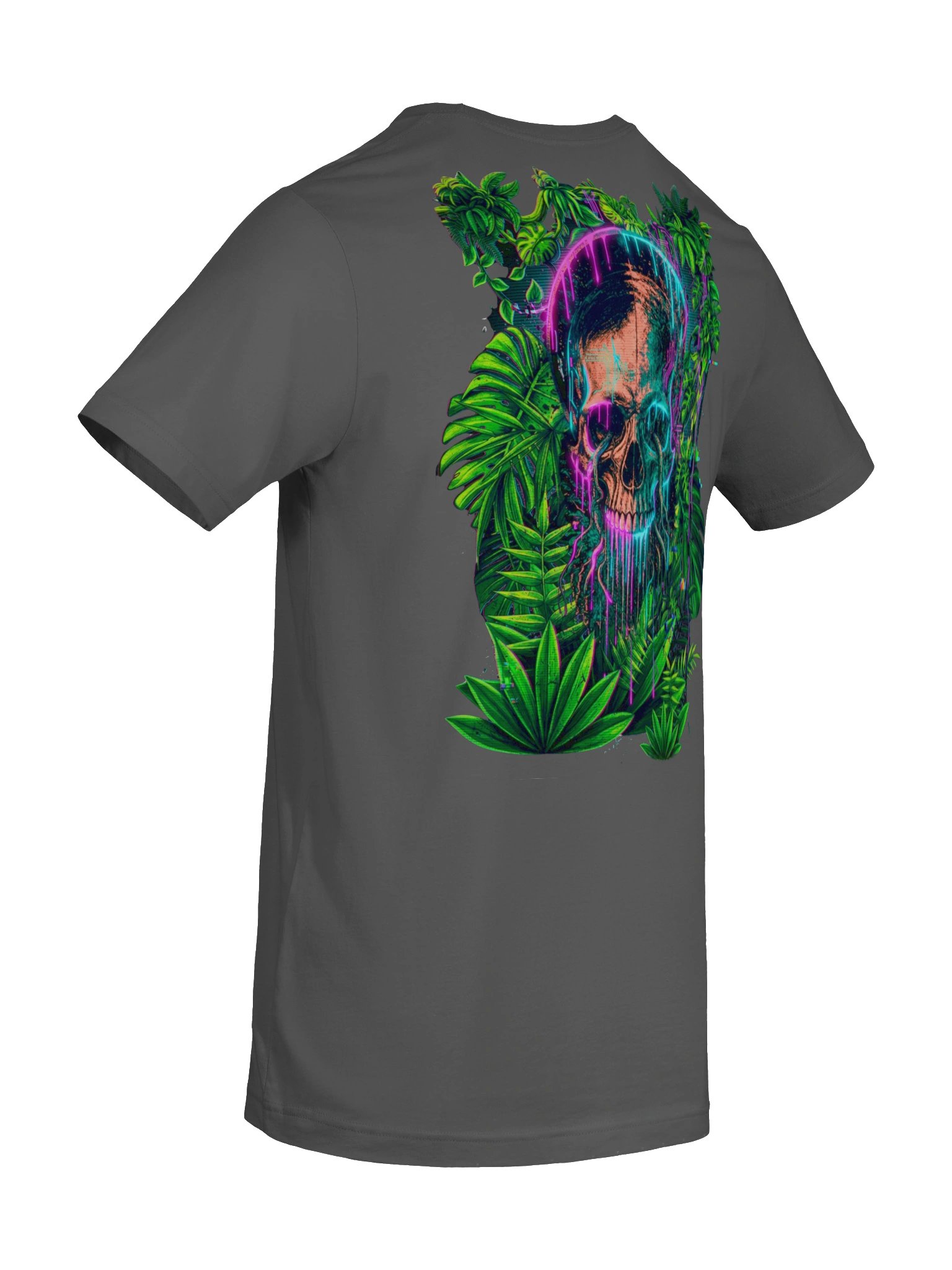 Neon Skull Jungle Tee product image (8)