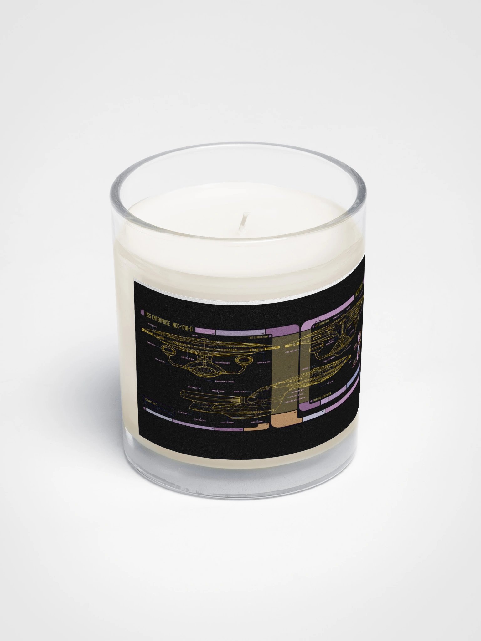 LCARS Galaxy Class Candle product image (2)