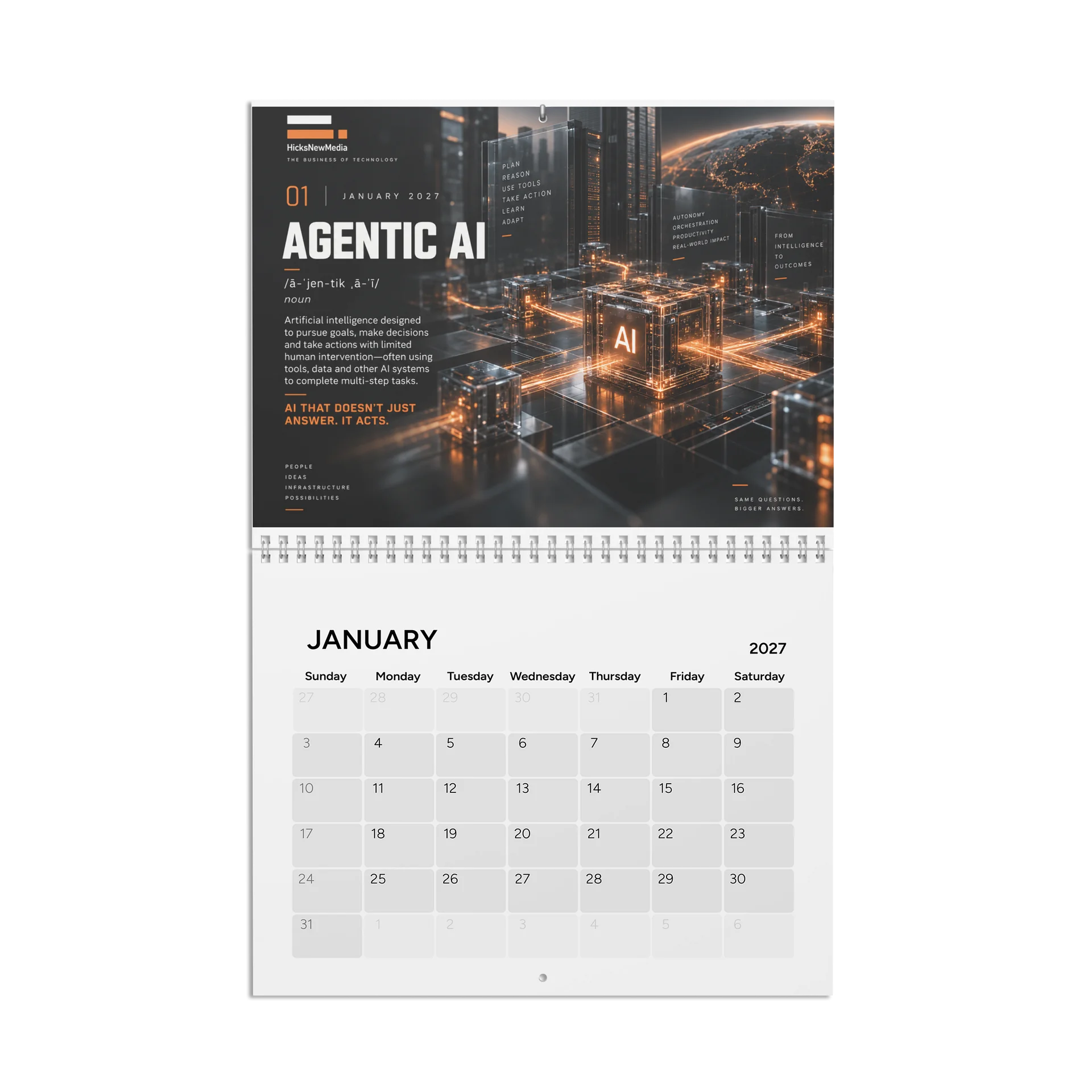 Technology DEFINED - 2027 Calendar product image (1)