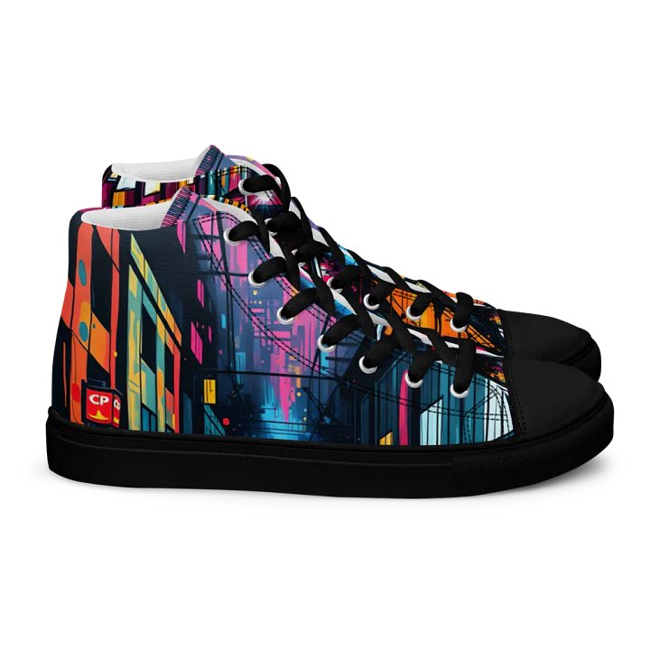 Neon Express women's canvas High Tops product image (2)