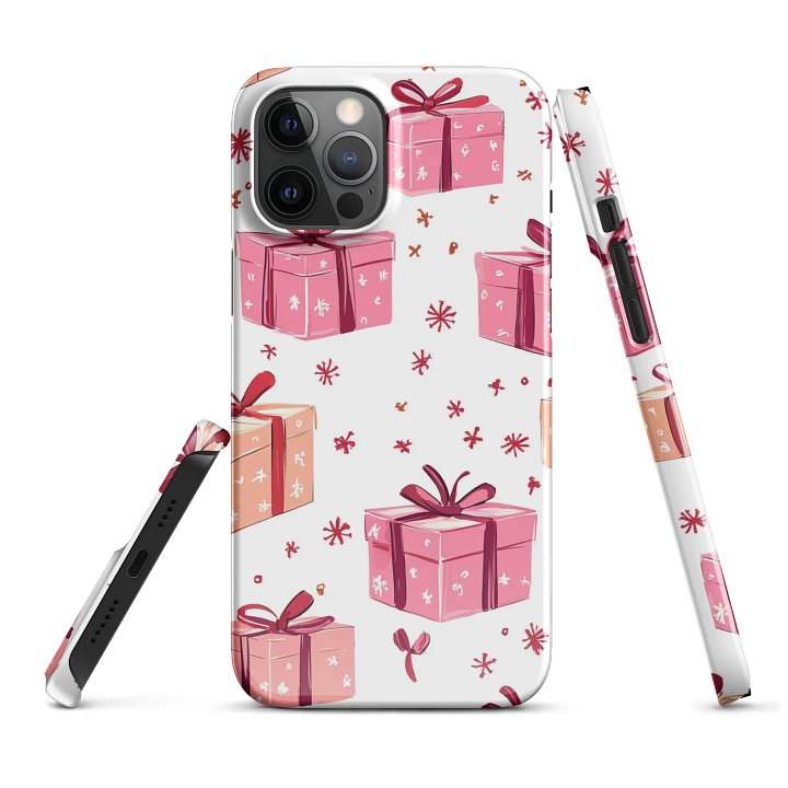 Pink Christmas iPhone® Snap Case product image (7)