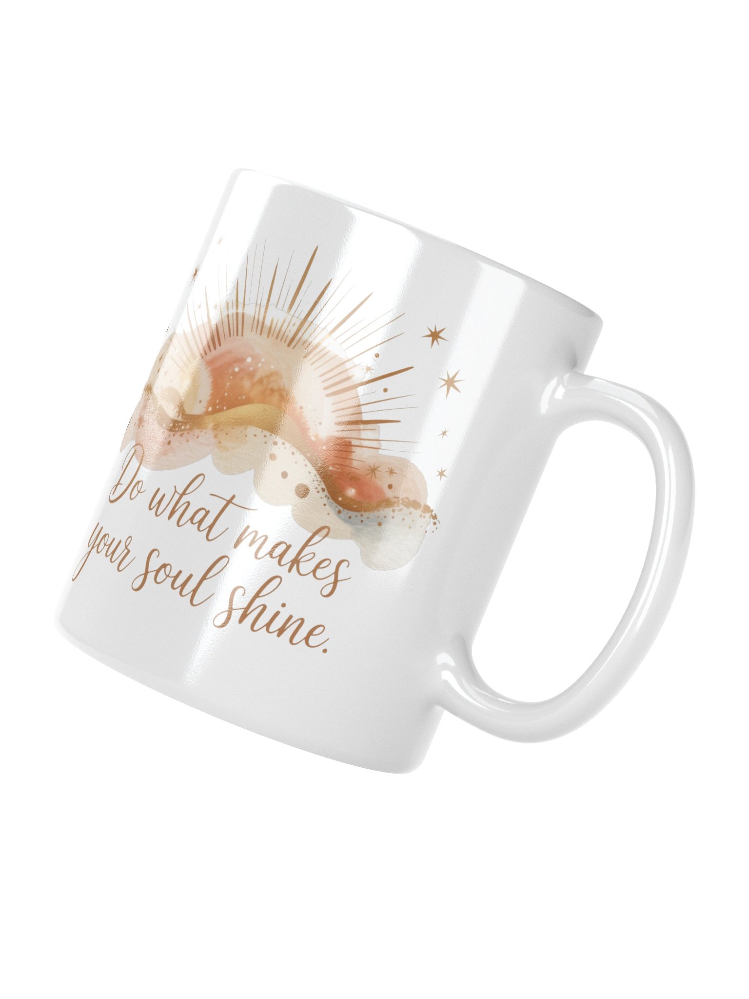 Do What Makes Your Soul Shine Inspirational Coffee Mug product image (4)