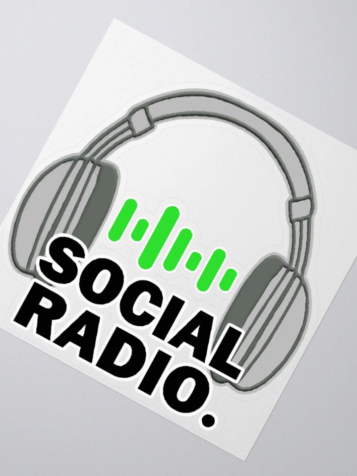 SocialRadio Sticker product image (5)
