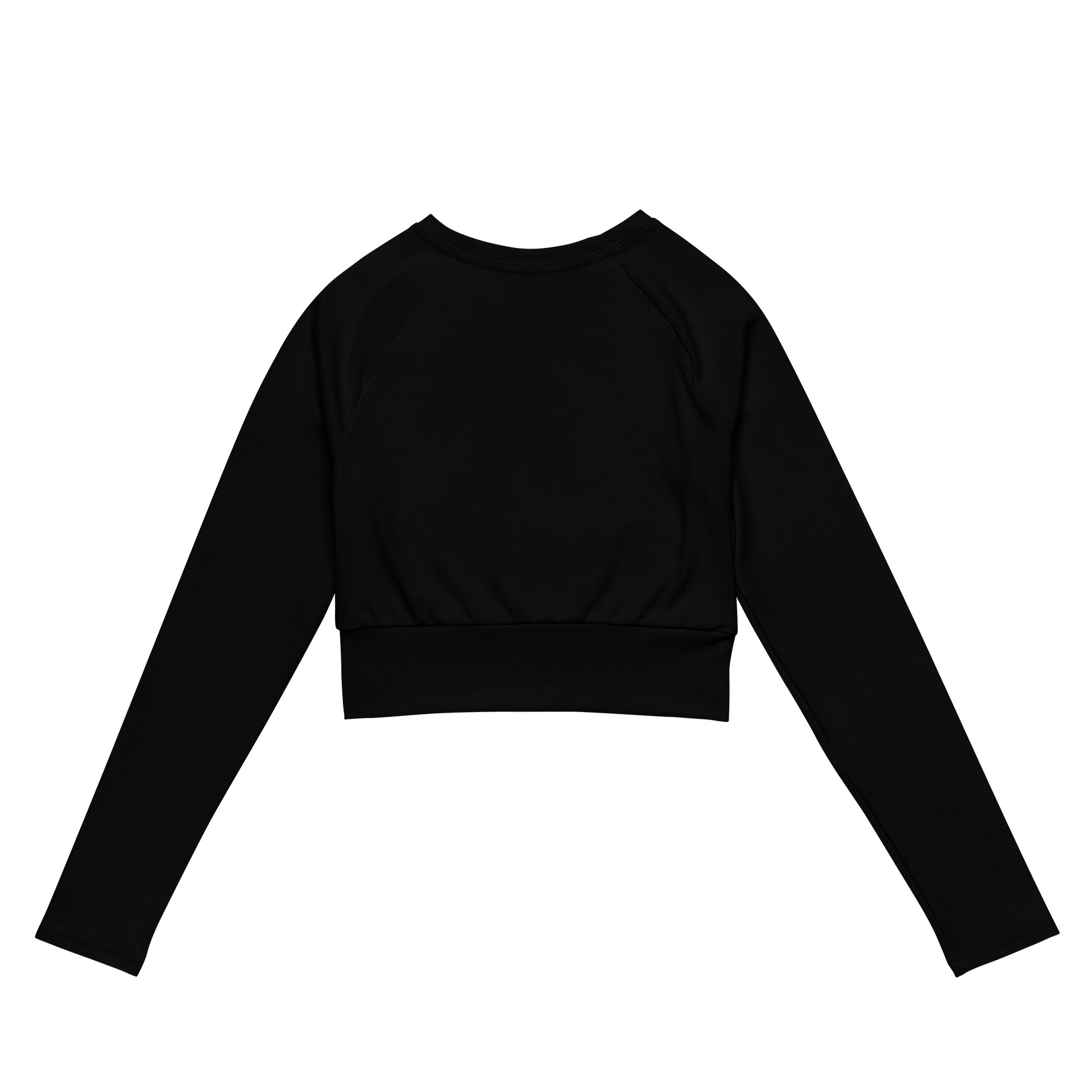 Black Ribbed "Queer" Graphic Crop product image (5)