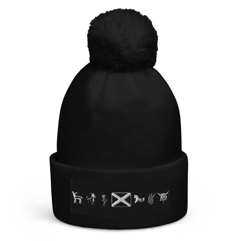 Gallus Hats Scottish Icons Black product image (1)