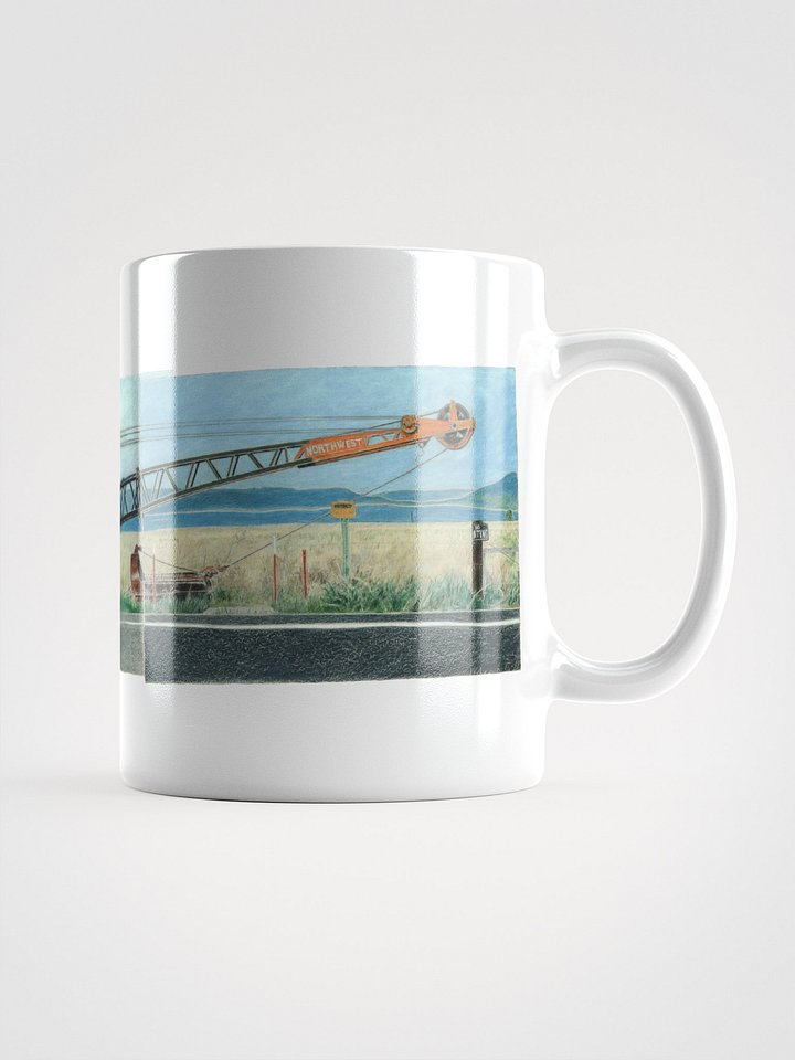Dredge, Goose Lake on White Glossy Mug product image (1)