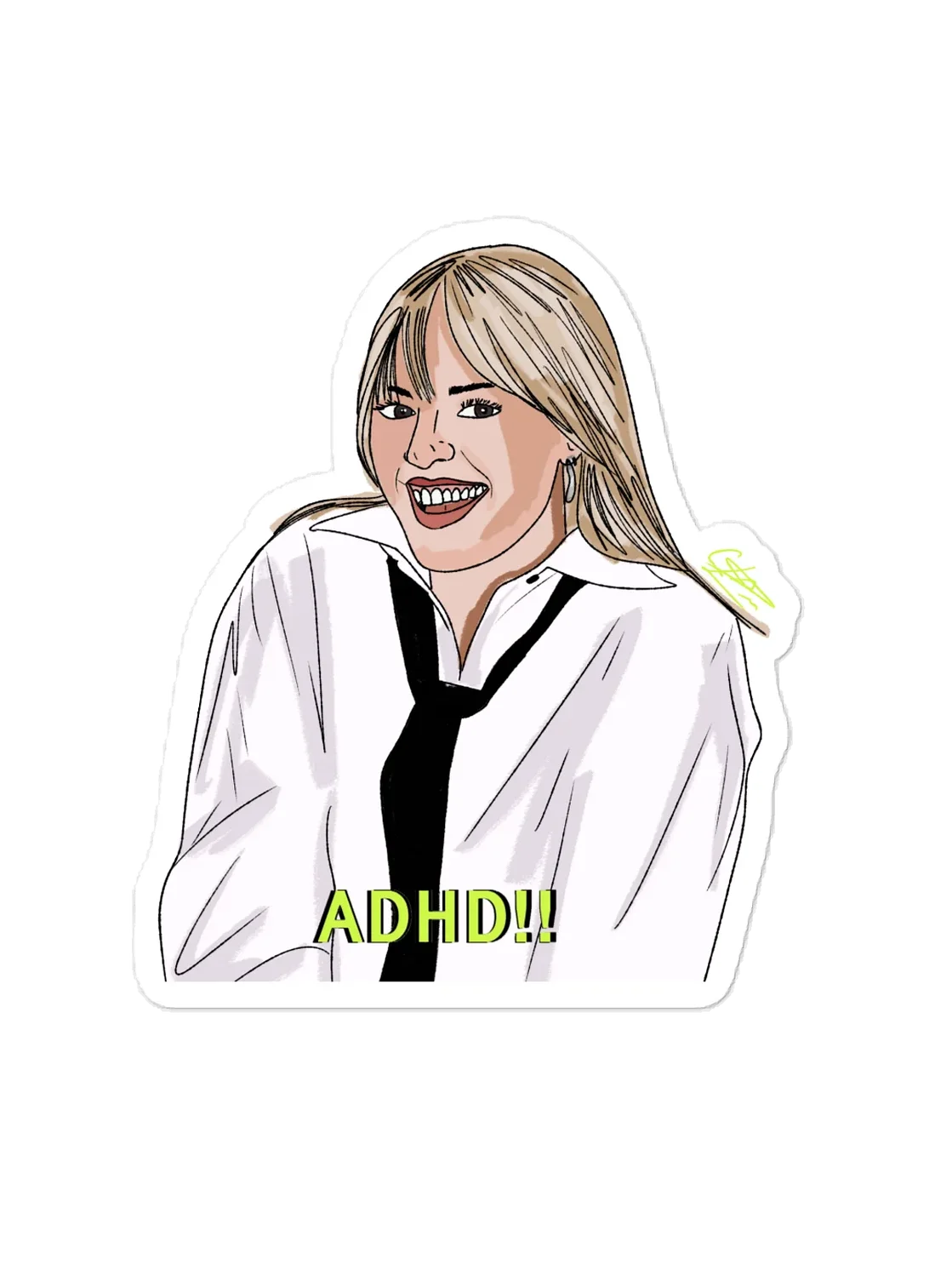 ADHD! Sticker product image (1)