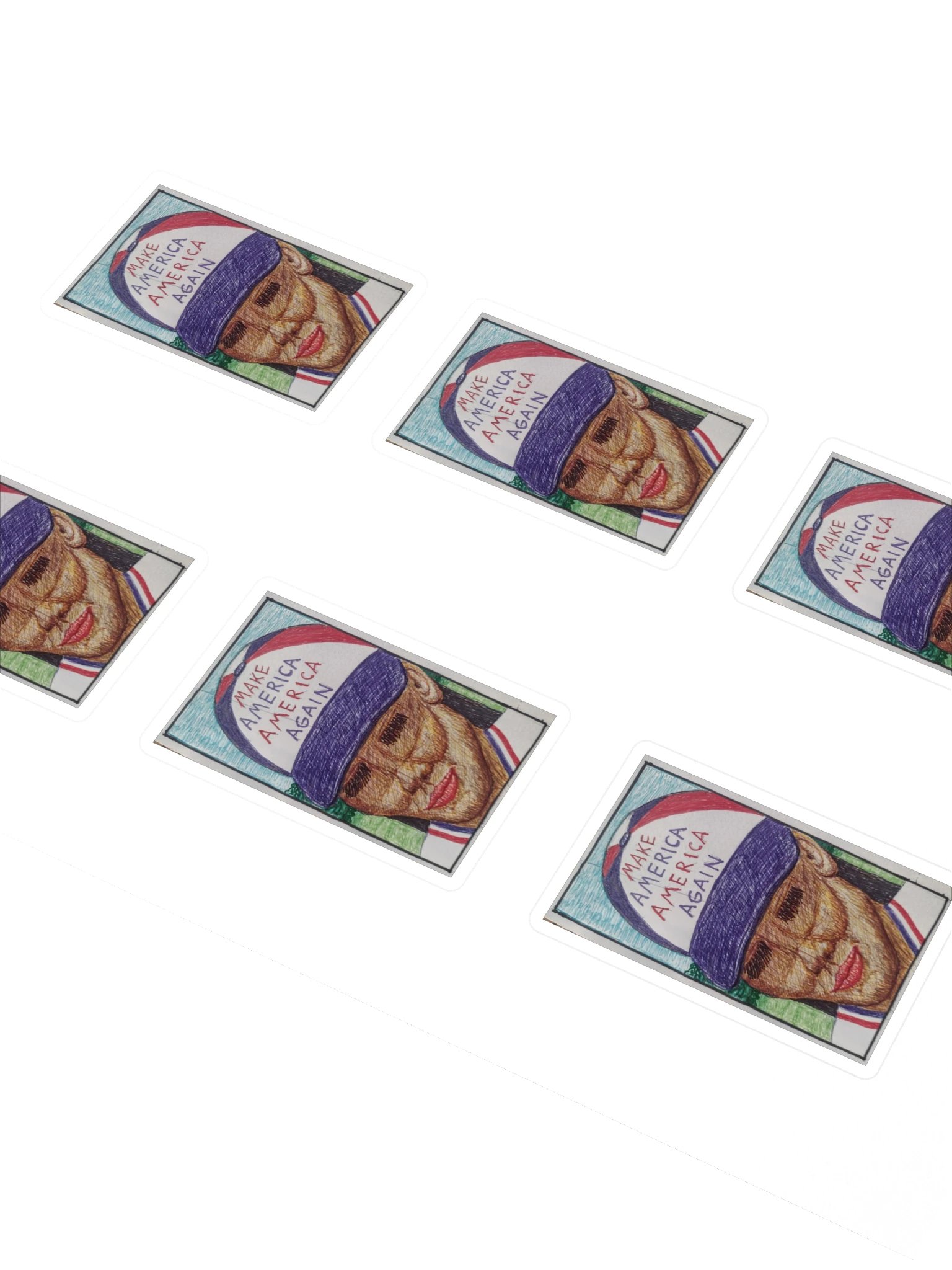 Make America America Again Sticker Sheet product image (2)
