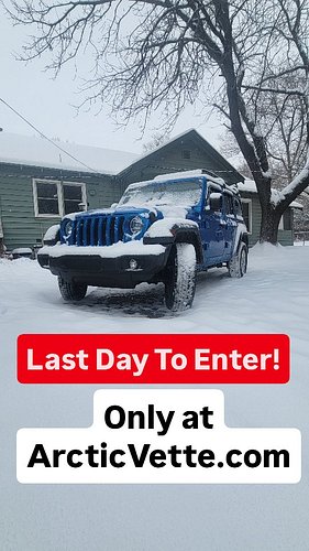 Last Day to enter for our Saleago Window Rain Guards for a Jeep! Head over to ArcticVette.com to enter before 11:59pm CDT ton...